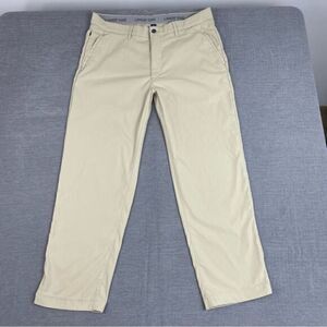 Lands’ End Traditional Fit Polyester Pants Men’s Size 38